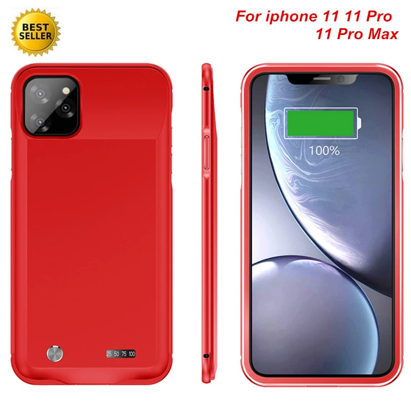 5000 мАч, металлический каркас, аудио выход для iphone 11 11 Pro 11 Pro Max, чехол для зарядного устройства, чехол для смартфона, внешний аккумулятор
