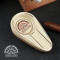 1pcs ceramics travel cigar holder stand pocket mount ashtray cigar rest rack smoking accessories for cohiba cigar