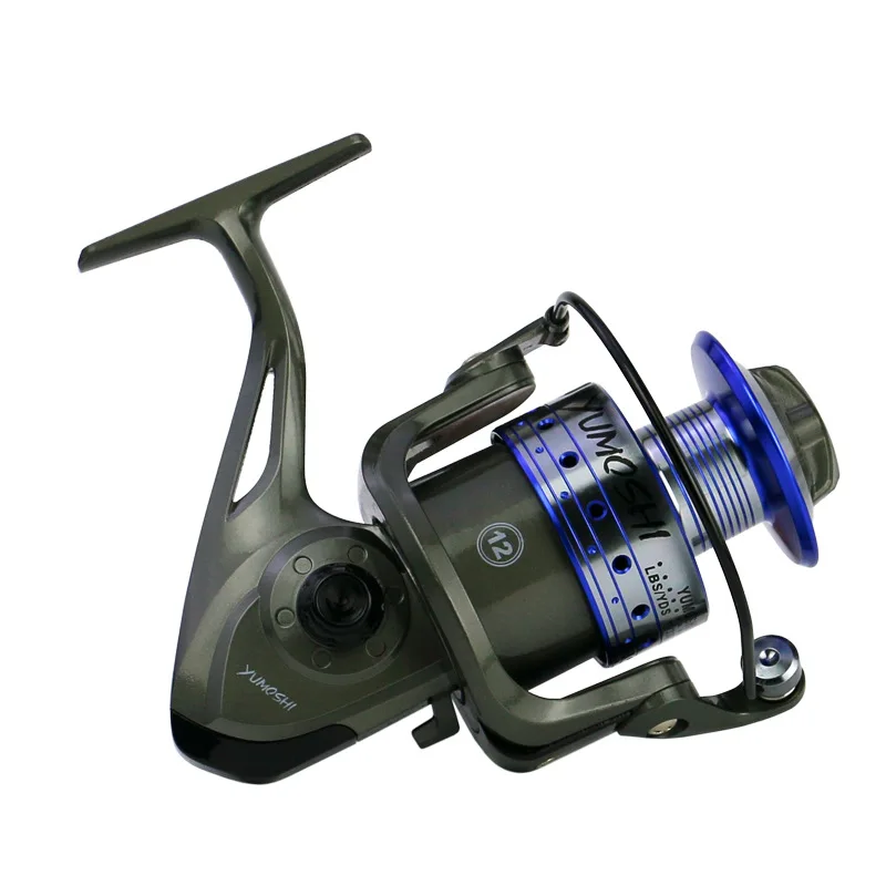 LidaFish Brand  LK3000-7000 Series  Folding Spinning Fishing 12BB   Left/Right Hand Fishing Reel enlarge