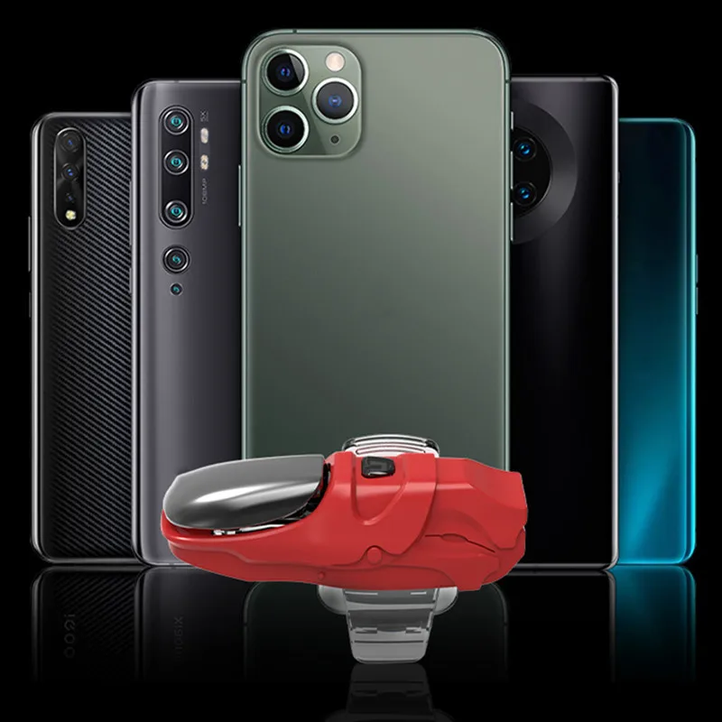 

PC Alloy Wireless Bluetooth Mobile Phone Gaming Accessories for PUBG Gamepad Controller Joystick Trigger Aim Shooting Key Button