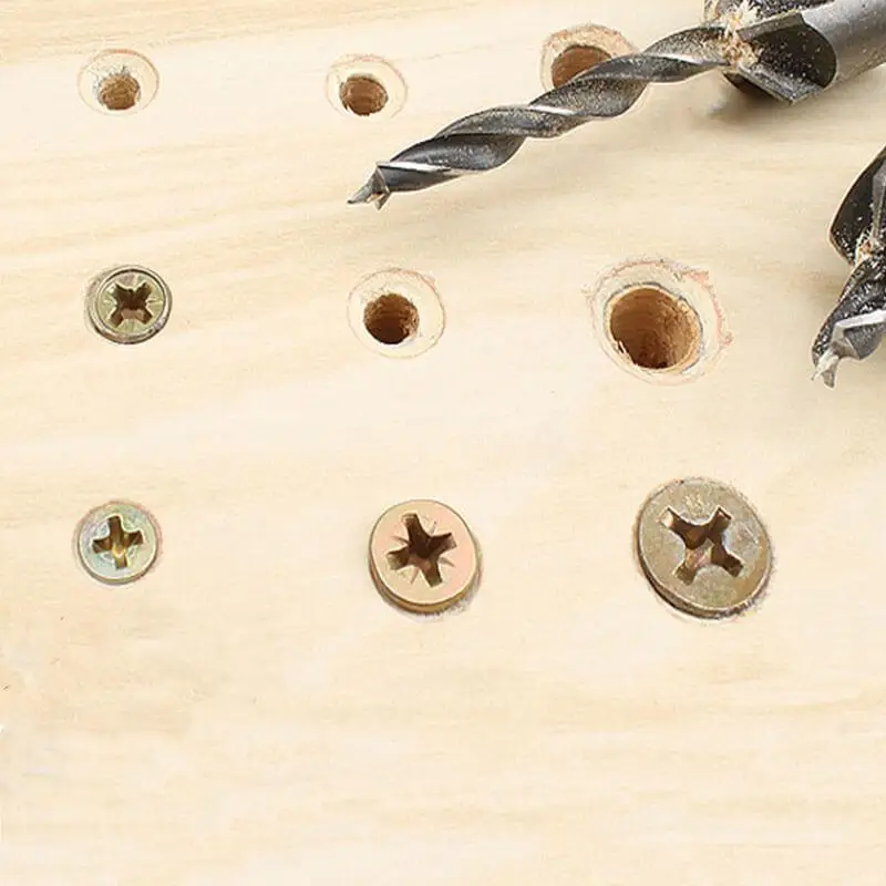 Countersink Drill Bit Set Carpentry Reamer Woodworking Chamfer End Milling Hole Wood | Инструменты