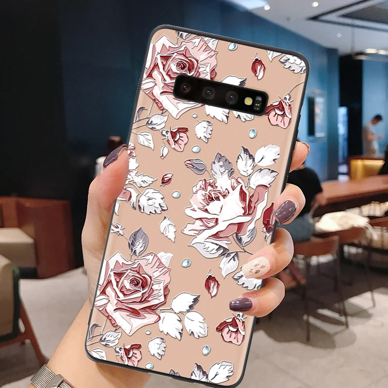 fendimei Роскошные 3D крышка тиснения для samsung Galaxy A20e A70 A40 A50 A60 A30 A10 A3 A5 A7 A9 A6 A8 плюс S10 плюс S10e чехлы - Цвет: fendimei