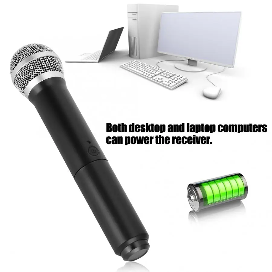 Микрофон JIY microfono 2 с 1 ресивером USB 3 0 аксессуар для настольного ноутбука