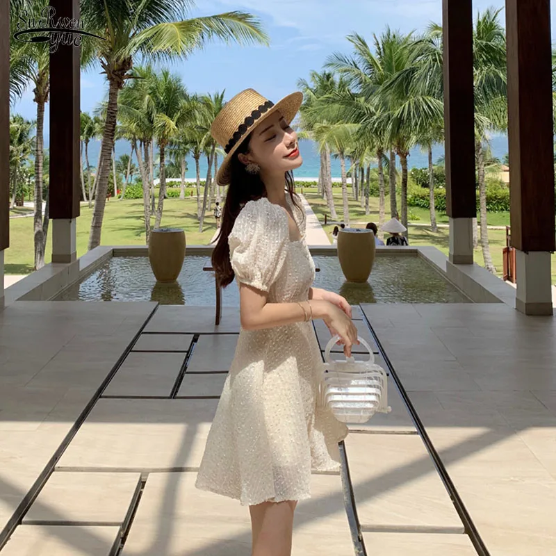 Платье женское ТРАПЕЦИЕВИДНОЕ с вышивкой вечернее пляжное мини-платье в стиле