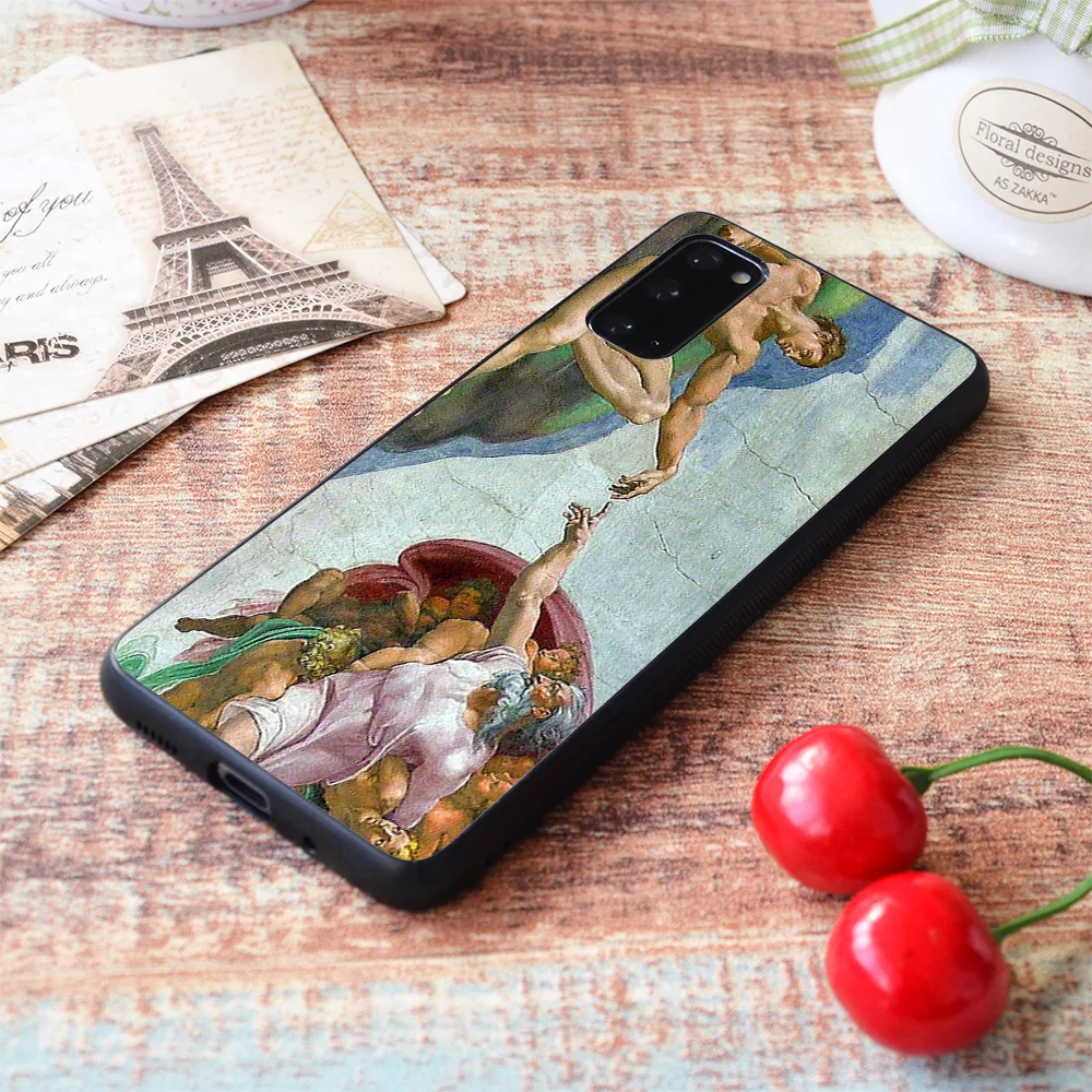 

For Samsung Galaxy creation of adam Soft TPU border Samsung Galaxy Case