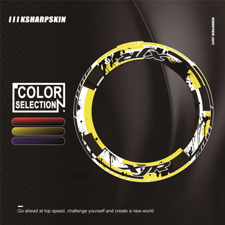 4 х Толстые края внешний обод наклейка полоса колеса Светоотражающие наклейки