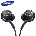 Оригинал, Samsung Galaxy Note 10 + Type-C наушники-вкладыши проводной микрофон Регулятор громкости USB-C гарнитура для A90 A80 A60 A8S Huawei P30