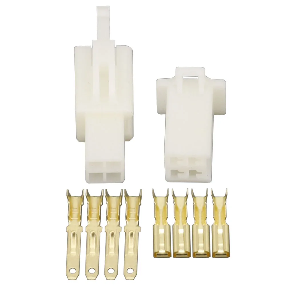 

2.8mm Connectors 4 Pin DJ7041A-2.8-11/21 Electrical Wire Plug Male and female Automobile Adapter Connector