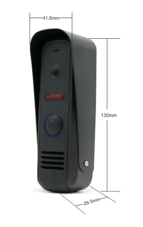 JeaTone 1" сенсорная кнопка дверной монитор видеодомофон домашний дверной телефон рекордер система управления Дверной замок на двери Громкая связь