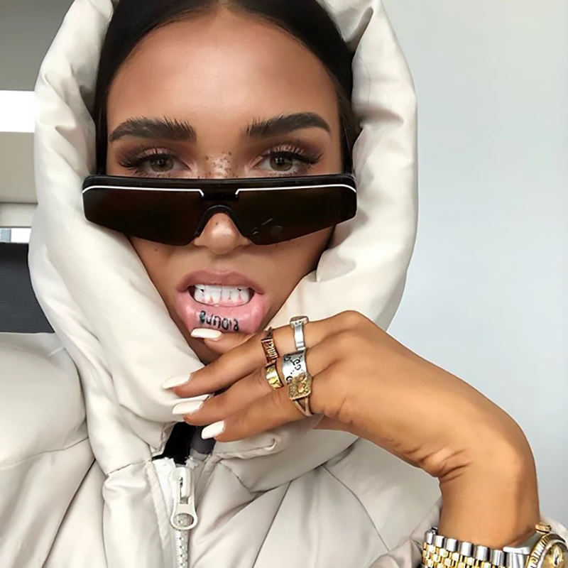 Солнцезащитные очки в стиле ретро с плоским верхом роскошные брендовые