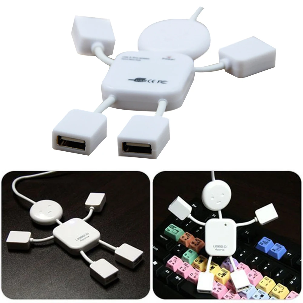 4в1 usb-концентратор проводные аксессуары Соединительный адаптер разветвитель для