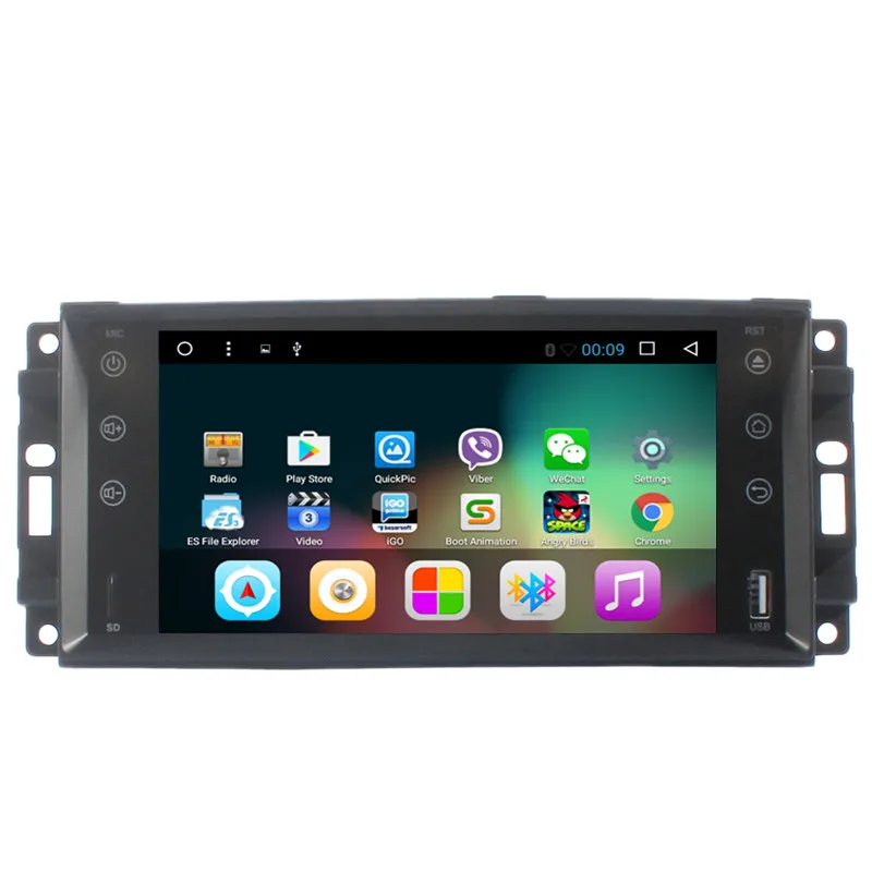 Chogath четырехъядерный Android 8 0 GPS навигатор для Jeep Wrangler Commander Compass Grand Cherokee Dodge RAM Chrysler
