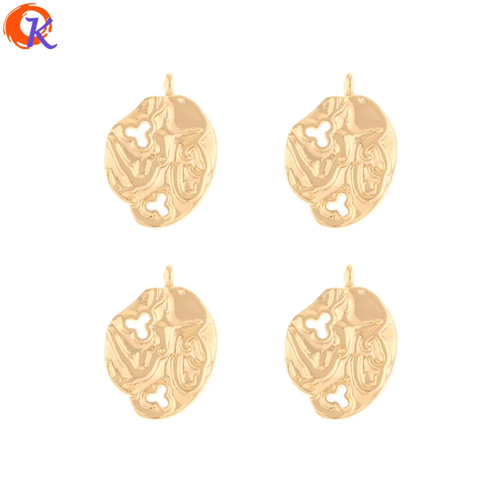 

Cordial Design 50Pcs 10*14MM Jewelry Accessories/Charms/Genuine Gold Plating/Earrings Making/Hand Made/Earring Findings/DIY Part
