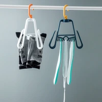 multifunctional shoe hanger for drying towels socks lace rack household 1 hanging 4 rotating shoe hook windproof drying rack