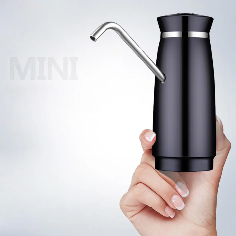 

Automatic Electric Portable Water Pump Dispenser Rechargable Energy Cold Drink Dispenser Drinking Bottle Switch Stainless Steel