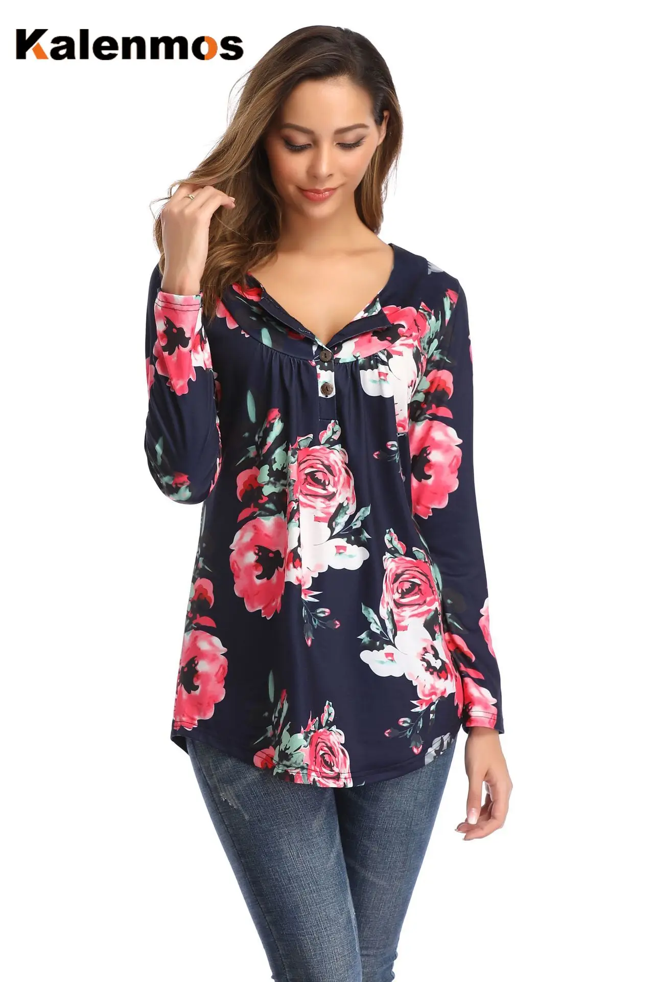 Женские футболки с длинным рукавом и графическим принтом футболка круглым