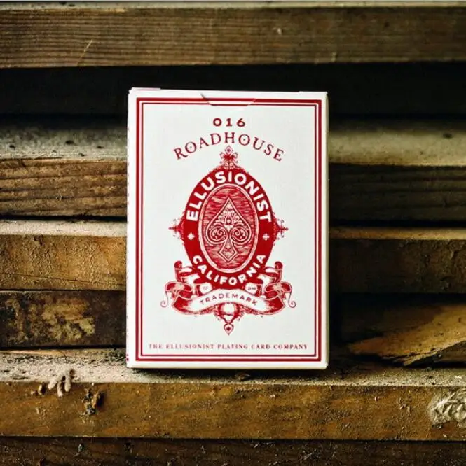 ROADHOUSE колода Ellusionist игральные карты USPCC коллекционные покерные волшебные игры