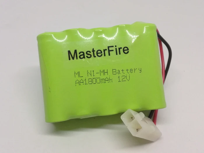 Новый оригинальный Ni MH аккумулятор MasterFire 12 в AA 1800 мАч перезаряжаемые NiMH батареи с