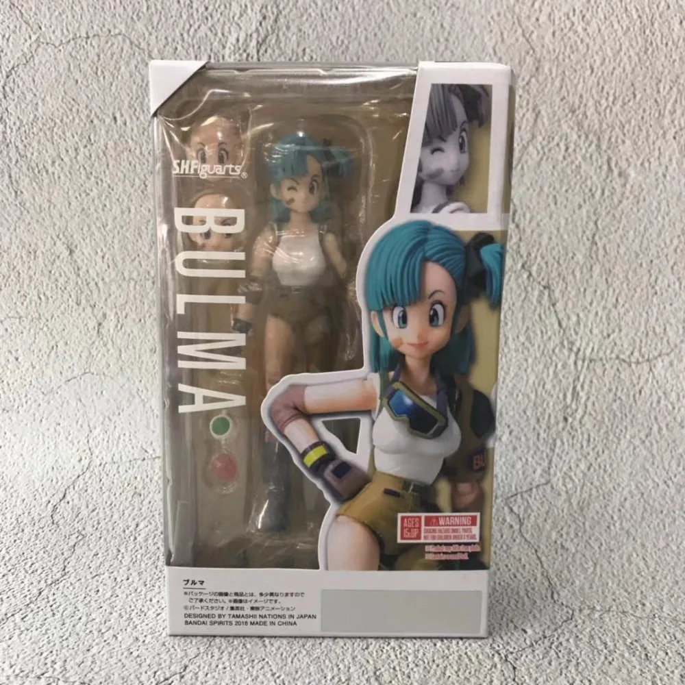 Dragon Ball Z Bulma подвижные фигурки ПВХ Коллекционная модель игрушки brinquedos для подарка на Рождество