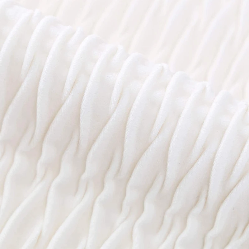 

Decorative Pillow Covers for Living Room Couch, Pleated Wave Striped Pattern Pillow Covers, Solid Soft