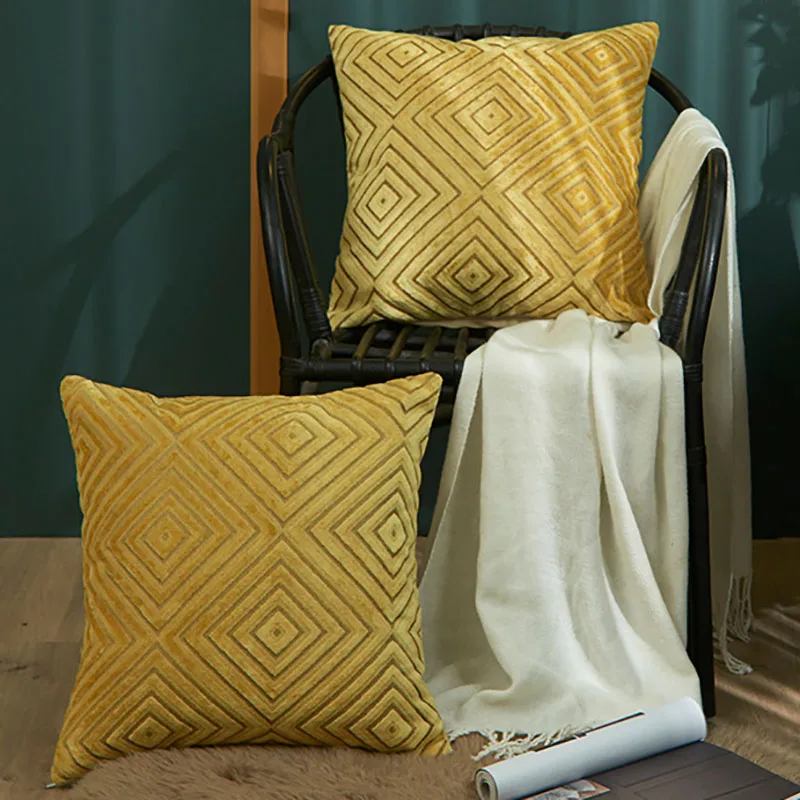 Декоративный чехол для подушки 45x45 домашняя диванная подушка в скандинавском