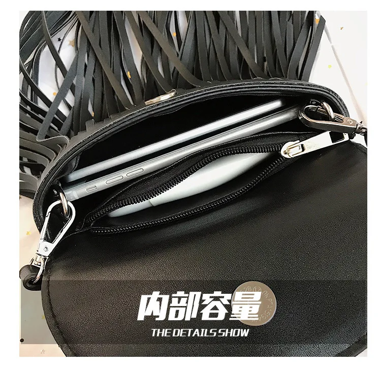 JIULIN женские новые летние 2009 Chaozhou корейские Baitao Slant сумка с кисточками на одно