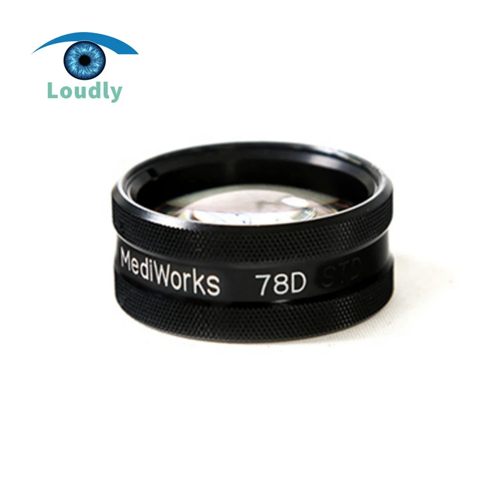 

Loudly brand Ophthalmic Slit Lamp Lens Eye Exam Fundus Volk Lens Aspherical Lens 78D