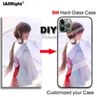 Чехол из закаленного стекла для iPhone 13 Pro Max 12 Mini 11 6 6s 7 8 Plus X XS XR 5 5S 2020 SE