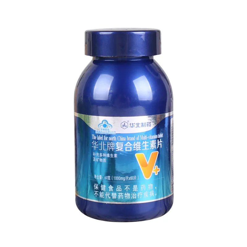 

North China Brand Multivitamin Tablet Adult Multiple Vitamin-mineral 60 Pieces Multivitamin Tablets Investment Agent Oral 68 24