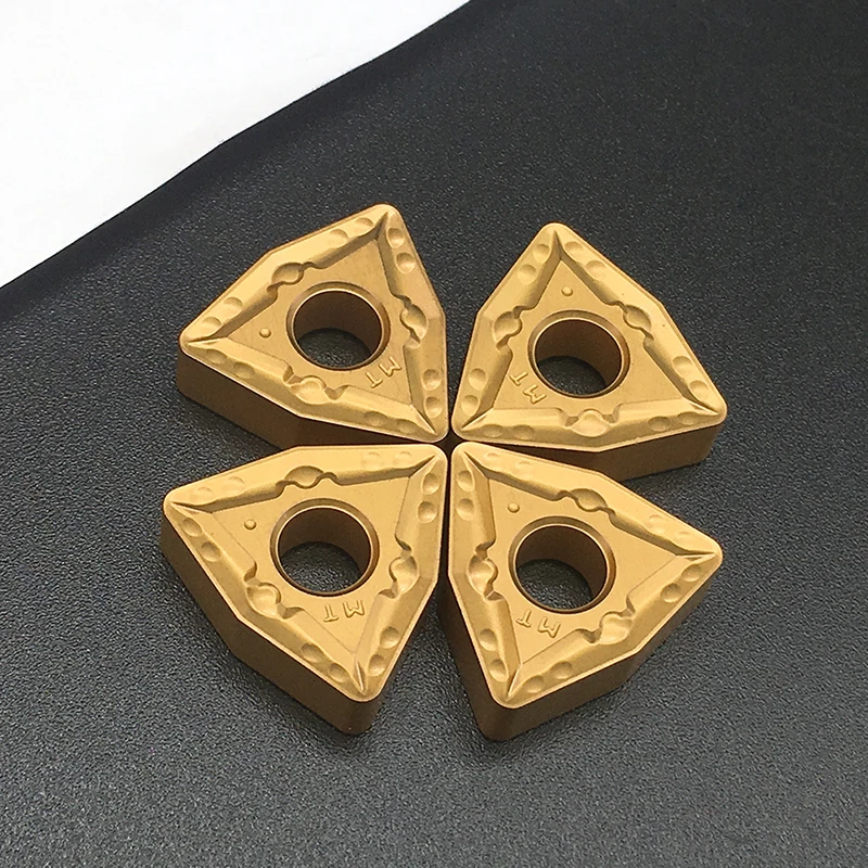 

10PCS WNMG080412 MT TT8125 CNC Lathe Tools Carbide Inserts Steel Parts Carbide Tip External Turning Tool Carbide Insert