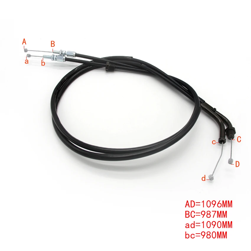 Кабель дроссельной заслонки двигателя мотоцикла кабели акселератора для Honda AX 1