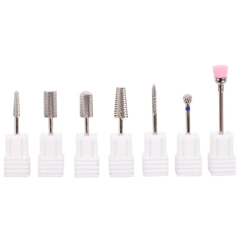

Diamond Milling Cutters For Manicure Rotary Nail Drill Bits Electric Nail Files Carbide Burr Cutter For Nail Pedicure Tools
