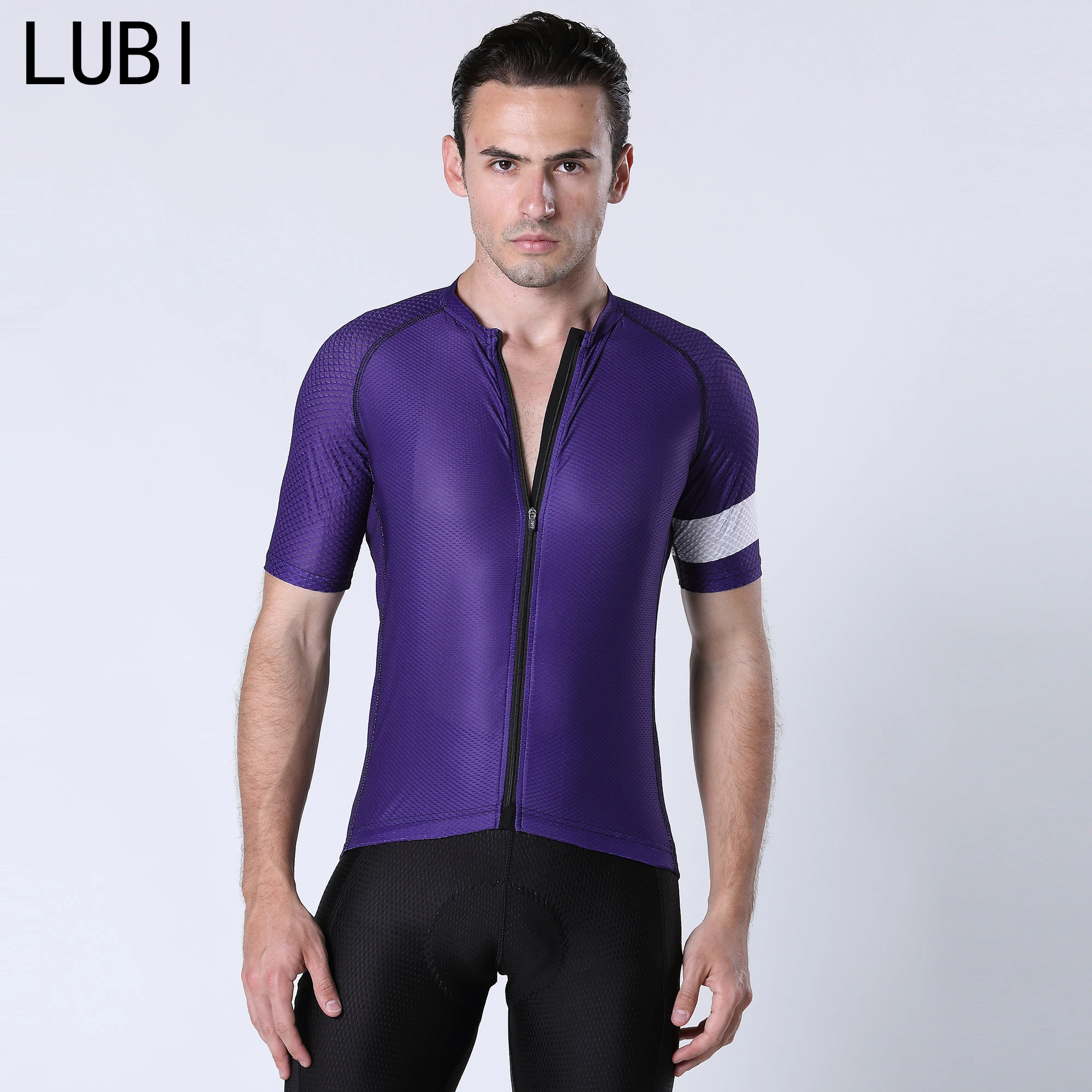 Мужская велосипедная Джерси LUBI летняя профессиональная команда с коротким