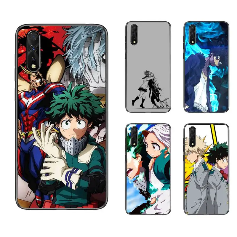 

My Hero Academia deku bakugou Phone Case For Samsung A10 A12 A02 M30 A31 A32 A40 A50 S A52 A51 A70 A71 A80 Cover Fundas Coque