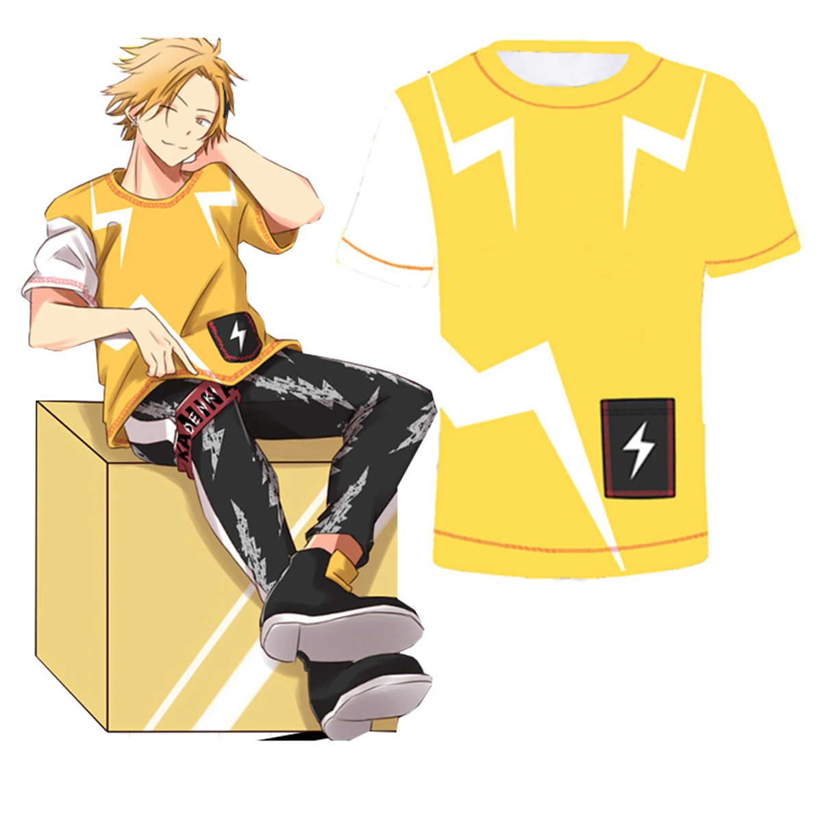 Футболка с героями аниме Моя боку геройская Академия izuku midoriya Todoroki Shoto Katsuki Bakugou