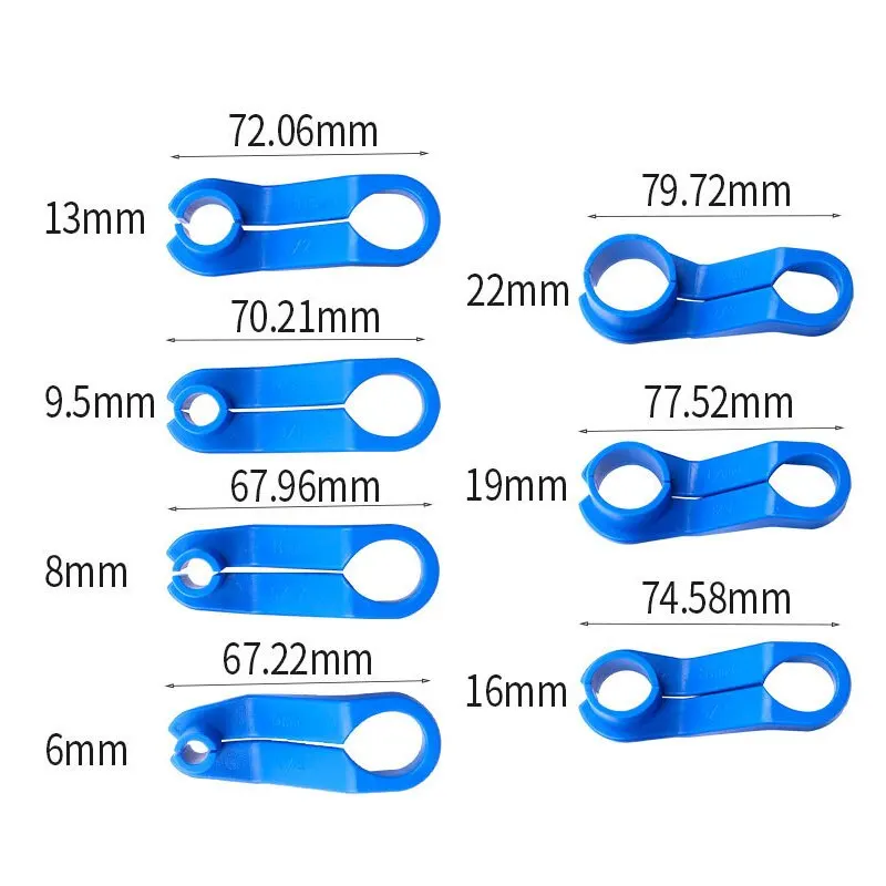 

7Pcs Auto Fuel Line Disconnect Tool Set Car Tool Air Condition Removal Tool Angled Disconnect Tool Car Accessories Car