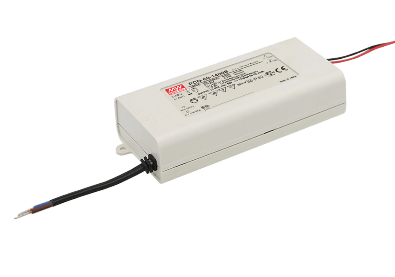 Meanwell PCD-60-1400B 43V 1400mA meanwell PCD-60 60 2 W одиночный выход Индикатор импульсный источник