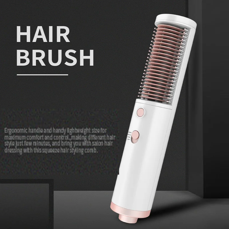 Многофункциональный горячий/холодный ветер гребень выпрямитель для волос