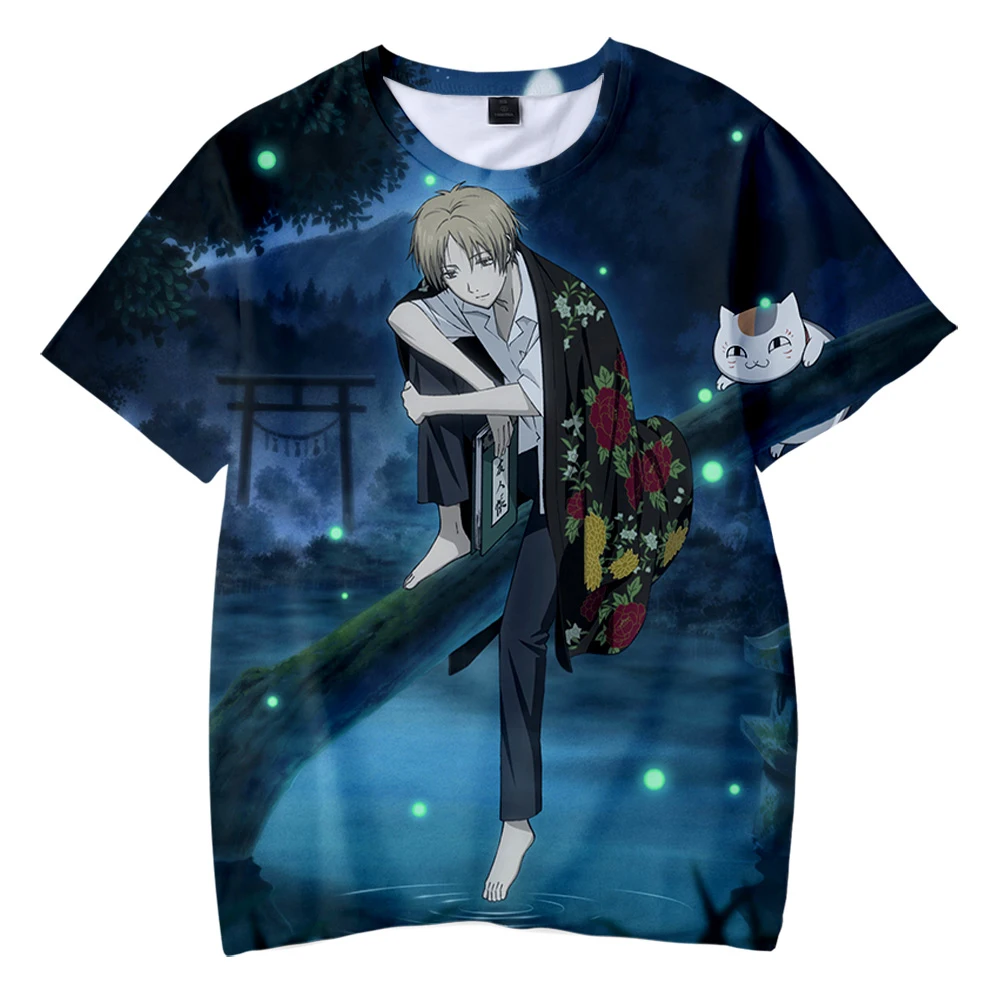 

Футболка Мужская/женская с круглым вырезом и коротким рукавом, в стиле Харадзюку