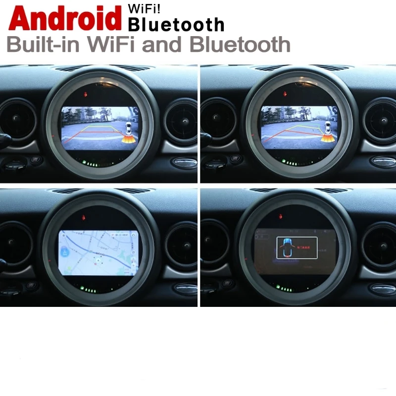 Для мини-Люка One Cooper 2007 2008 2009 2010 автомобильный мультимедийный плеер gps аудио радио