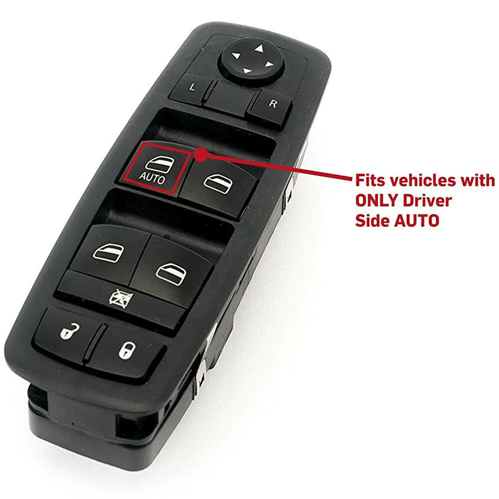 

TIANBANG Driver Side Master Power Window Control Switch 4602632AH 4602632AG 4602632AF For 08-12 Jeep Liberty/Dodge Nitro Journey