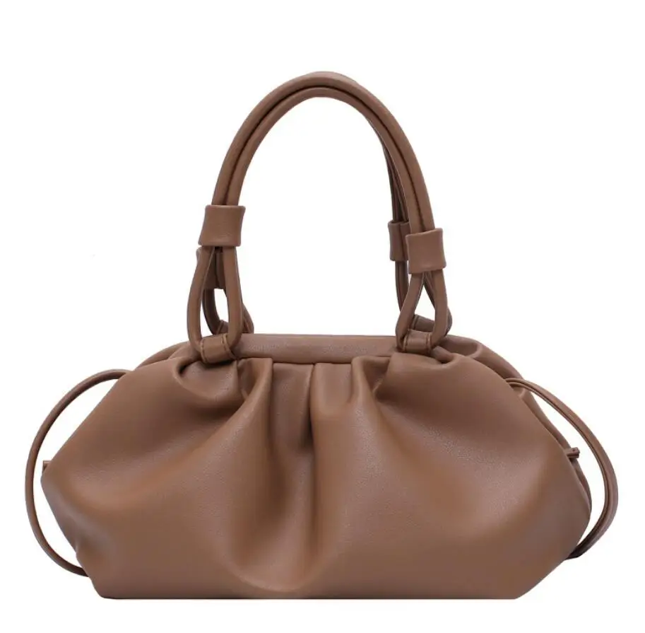 

Elegant Lady cloud Tote bag 2020 Fashion New High Quality Soft PU Leather Women's Designer Handbag Luxury Shoulder Messenger Bag