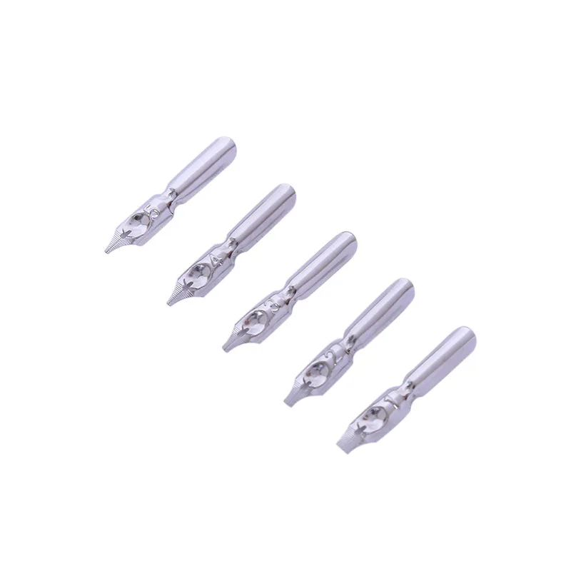 Ручка перьевая Кардная с 5 наконечниками подарочная ручка кардными перьями