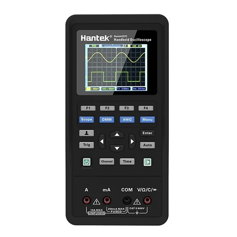 

Hantek 2C42 3 In 1 Digital Oscilloscope+Waveform Generator+Multimeter Portable USB 2 Channels 40mhz 70mhz L-2C42