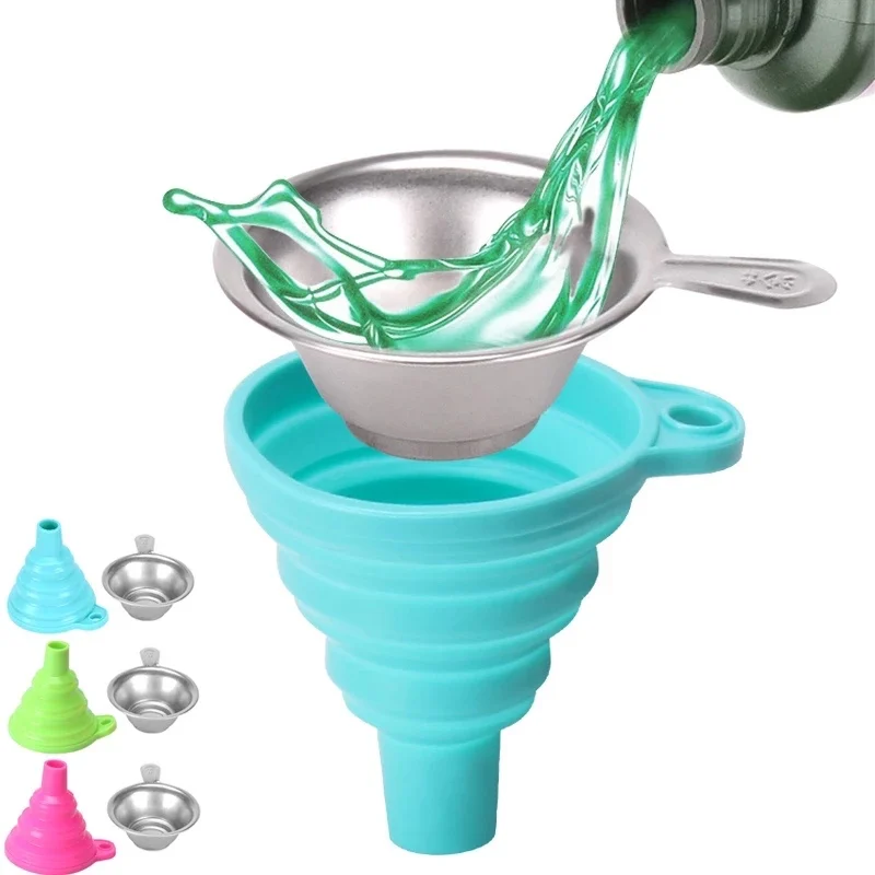 

High Quality Metal UV photocuring funnel filter kit SLA 3D Printer UV Resin funnel 3d printer parts