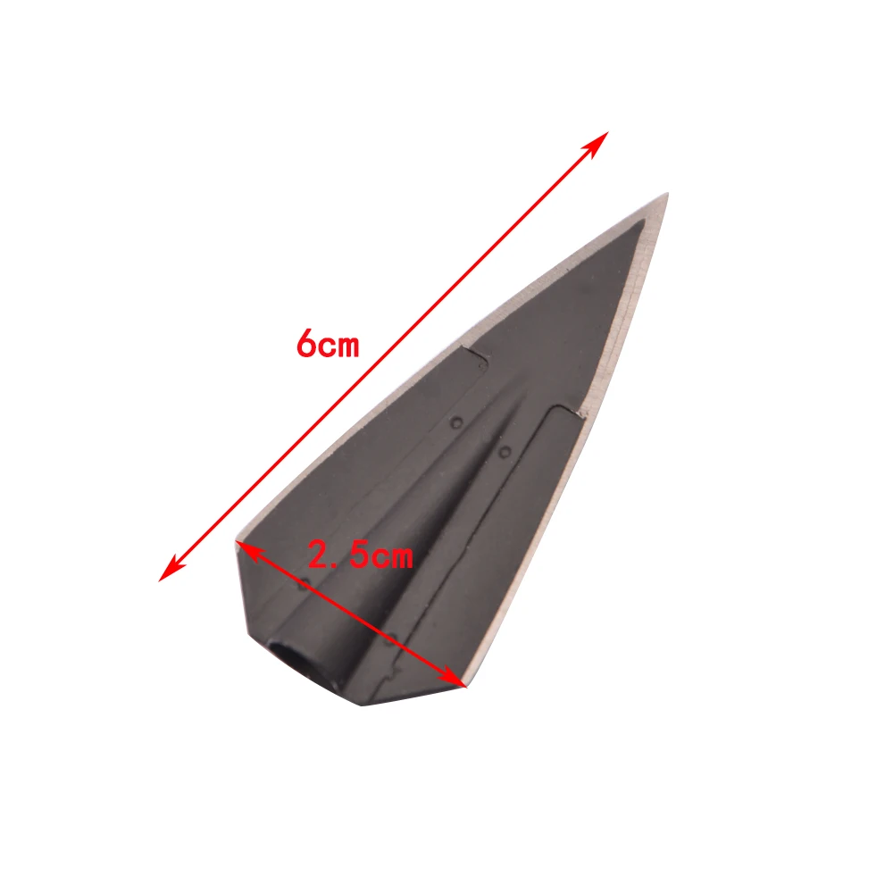 5 шт. стрела для стрельбы из лука стальной сплав острое лезвие охотничьи широкие