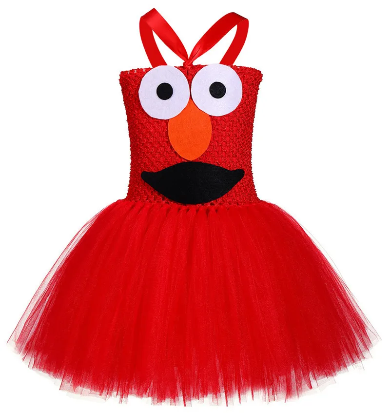 Платье-пачка для девочек бальное платье на Хэллоуин красный костюм косплея