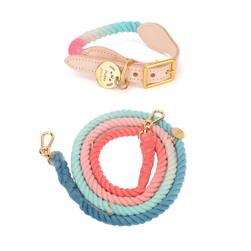 Лидер продаж многофункциональный ошейник для домашних питомцев ручной работы с