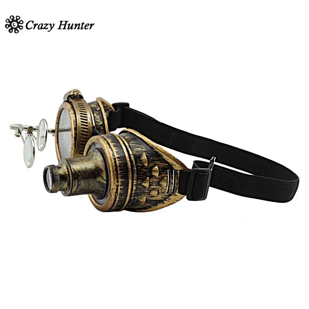 Косплей винтажный Викторианский окуляр защитные очки в стиле стимпанк Сварка