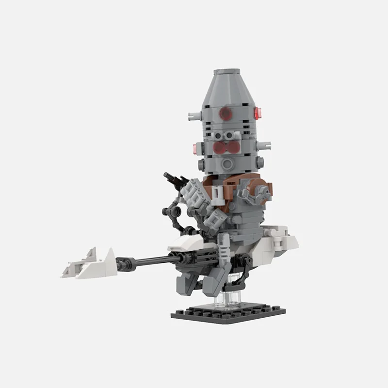 

DIY Buildmoc IG-11 Flying Moto 74 Z Puzzle Assembly Building Blocks